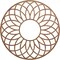 Ekena Millwork Cannes Wood Fretwork Pierced Ceiling Medallion, Walnut, 40"OD x 13 5/8"ID x 3/8"T CMWP40X40X0375CNWA - alternate 1